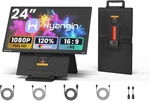 Hyangin D1 24" Portable Dual Monitor Second Screen Extender Hdmi For Laptop Work. Fixed Price $199.99.