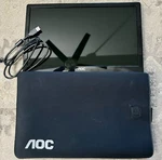 Aoc I1659fwux 15.6" Usb-powered Portable Monitor Full Hd Built-in Stand. Fixed Price $39.99.