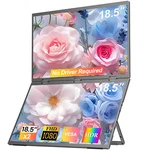 Uperfect 18.5 Inch Dual Monitor Laptop Extender 1920x1080 Fold. Fixed Price $229.99.