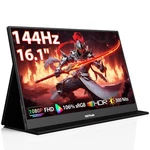 Hotyeah Portable Travel Monitor, 16.1'' 144hz 1080p Fhd 106.... Fixed Price $118.76.