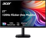 Acer 27 Inch Monitor- Kb272-27 Fhd Ips (1920 X 1080) Display, Up To 120hz R. Fixed Price $119.97.