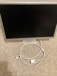Vintage Apple Cinema Display 20" Lcd Monitor A1038 2003 Adc Power Mac Untested. Fixed Price $45.00.