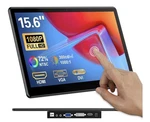 Portable Touchscreen Monitor 15.6 Inch, Fhd 1920x1080 Ips Lp. Fixed Price $150.00.