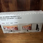 Lg 34" Curved Ultrawide Wqhd 100hz Monitor Hdr 10 - Black (34wr50qk-b). Fixed Price $279.99.