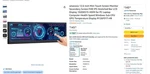 Wisecoco 12.6 Inch Mini Touch Screen Monitor Secondary Fhd Ips Stretch.... Fixed Price $110.00.