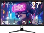 Z-edge 27 Inch 1080p Fhd 240hz 1ms Ips Flat Panel Gaming Monitor, Hdmi X2, Dp X2. Fixed Price $159.99.