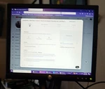 Dell 1907fpvt Lcd Monitor, 19" Diagonal Screen With Stand, Power Plug, Vga Cable. Fixed Price $29.95.