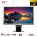 Hp E271i 27" 1920x1080 Led Backlit Lcd Computer Monitor Dp Dvi Vga. Fixed Price $99.99.