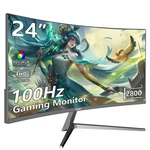 Djiex 24" Curved Monitor Fhd 1080p 100hz 16:9 Hdmi Displayport Vesa. Fixed Price $124.48.