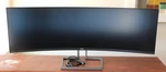Philips Ultra Wide Monitor 49" 499p9 - Free Ship Exc Cond. Fixed Price $499.00.