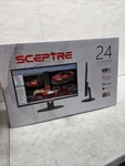 Sceptre E248w-19203r 24" Ultra Thin 75hz 1080p Led Monitor 2x Hdmi Vga Build-in. Fixed Price $71.99.