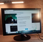 Samsung B2240ew Black 22" 5ms Height Adjustable Lcd Monitor 250 Cd/m2 Dc 50000:1. Fixed Price $55.00.