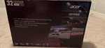 Acer Ed320qr Sbiipx 31.5" Full Hd Curved Monitor (um.je0aa.s01). Fixed Price $180.00.