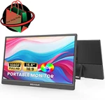 Bigasuo Portable Monitor, 15.6'' 1080p Fhd Kickstand Laptop Monitor. Fixed Price $62.99.