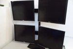 Dell 1907fp Lcd Monitor 4-port Usb Hub Vga Dvi 19" Dc323 Cj319 Ergotron Stand. Fixed Price $399.75.