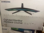 Samsung 32" Fhd 75hz Curved Led Monitor 1080p Lc32r500fhnxza - Cracked Screen. Fixed Price $59.99.