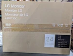 New Open Box Lg 24" Full Hd Led Lcd Business Display Monitor 24bp750c-b. Fixed Price $139.99.