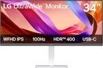 Lg 34u530a-w 34" Ultrawide Wfhd Monitor, 100hz, Usb-c, Height Adjustable Stand. Fixed Price $629.32.