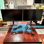 2 Lenovo Thinkvision S24e-20 23.8-inch Va Full Hd Wled Lcd Monitor (raven Black). Fixed Price $99.99.