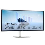 Dell S3425dw 34 Inch Curved Monitor - 3440 X 1440 Usb C 120hz. Fixed Price $650.99.