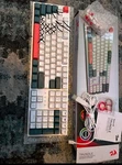 Red Dragon Keyboard Switchs And Key Caps Broken Board Inside The. Fixed Price $30.00.