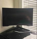 Samsung Odyssey 32" G5 Qhd Curved Monitor 165hz 1000r 1ms Black Ls32cg554enxza. Fixed Price $249.99.