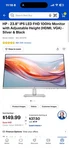 Hp - 23.8" Ips Led Fhd 524sh 100hz W/ Adjustable Height & Tiltable Monitor. Fixed Price $54.25.