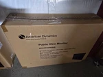 American Dynamics 32" Public View Lcd Monitor 1920 X 1080 Built In Camera. Fixed Price $199.00.