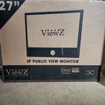 Viewz Ip Public View Monitor 27" Vz-pvm I3w3n Open Box. Works As It Should!. Fixed Price $500.00.