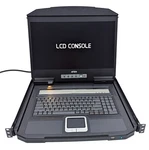 Aten Cl3100nx Short Depth Single Rail 18.5" Monitor Lcd 1u Kvm Rack Console Vga. Fixed Price $499.99.