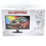 Sceptre 24" Led Gaming Monitor 1920x1080 100hz 1ms (e248w-fw100tr.a1). Fixed Price $89.99.