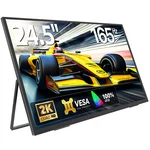 Eviciv Portable Monitor 24.5 Inch 2k 165hz Display With 2560 * 1440 Ips. Fixed Price $149.99.
