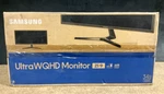 Samsung Sj55w 34" Led Lcd Display Wqhd S34j550wqn Open Box. Fixed Price $199.99.