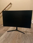 Crua 24" Curved Gaming Monitor - 180hz 1ms Fhd 1080p Freesync 120% Srgb. Fixed Price $72.00.