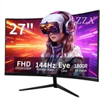 Zza 27 Inch Curved Gaming Monitor 144hz-1080p Fhd Computer Monitor,vesa Mount.... Fixed Price $136.82.