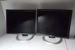 Lot-2 Dell 1903fp 1901fp 1905fp 1907fp 19" Lcd Monitor Vga Dvi 4-port Usb Hub. Fixed Price $170.00.
