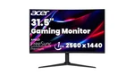 Acer 31.5" Nitro Curved Gaming Monitor Lcd Va 144hz 1ms 2560x1440 Refurbished. Fixed Price $137.63.