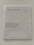 Dell Monitors Product Information Guide 2005 Model E156fp/e176fp/e196fp. Fixed Price $10.00.