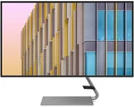 Lenovo Q27h-20 27" Qhd Ips Led Monitor - Cloud Gray. Fixed Price $320.00.