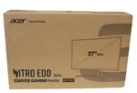 Acer Nitro Ed270u Fbmiipx 27" Curved Zero-frame Wqhd 2560 X 1440 Gaming Monitor. Fixed Price $164.99.