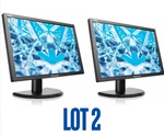 Lot2 Dual Lenovo Lt2013pwa 20" Hd+ Led Lcd Monitor 16:9 Dp Hdmi+original Stand. Fixed Price $79.99.