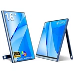 Portable Monitor 16 1200p Fhd Usb C Hdmi Ips Kickstand Veout Dual Travel. Fixed Price $179.99.