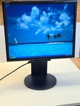 Nec Multisync Lcd 1770nx 17" Black Flat Panel Monitor 1280x1024 With Usb Tested. Fixed Price $126.45.