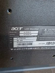 Acer Al1916w A 19" Lcd Widescreen Monitor Vga Pc Computer Display Tested. Fixed Price $39.99.