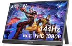 16.1'' 144hz Portable Gaming Monitor, 106% Srgb 1080p Fhd Kickstand Mon. Fixed Price $268.99.