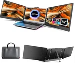 Kefeya Laptop Screen Extender, 14.2" Portable Triple Monitor With Hd Display. Fixed Price $181.00.