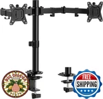 Ergear Dual Monitor Stand Heavy Duty Adjustable Desk Mount 2 Screens Up To 32 In. Fixed Price $81.57.