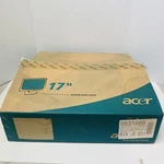 Acer Al1706a 17" Lcd Monitor Vga W/ Stand 2006 Used Great Condition. Fixed Price $75.00.