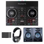 Numark Party Mix Live Built In Light Show & Speakers Dj Controller W Monitors. Fixed Price $242.40.