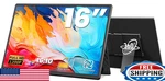 Wixzet 16.1" Portable Monitor 1200p Fhd Laptop Screen Extender 360 Rotating. Fixed Price $194.37.